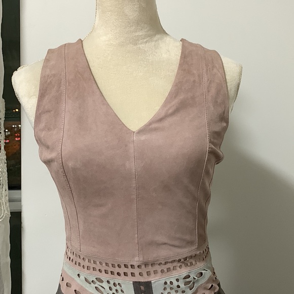 Hazel Suede Marciano Dress - Picture 4 of 7